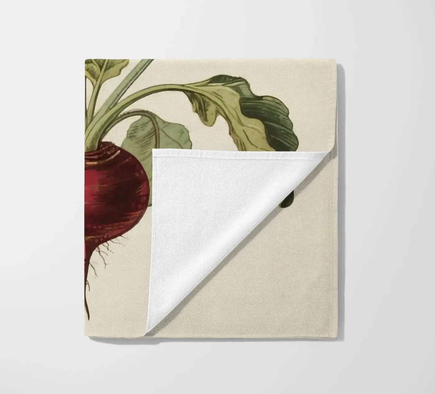 Beetroot strandhanddoek van knowledge