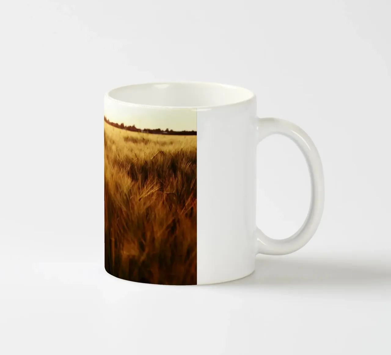 Campo di grano in Baviera tazza in ceramica da Simon Koy