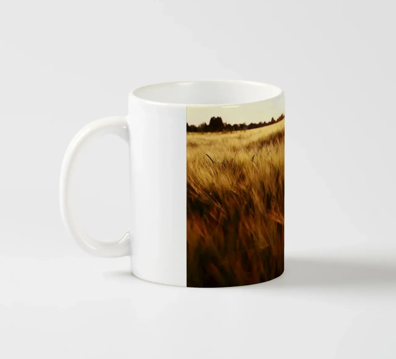 Campo di grano in Baviera tazza in ceramica da Simon Koy