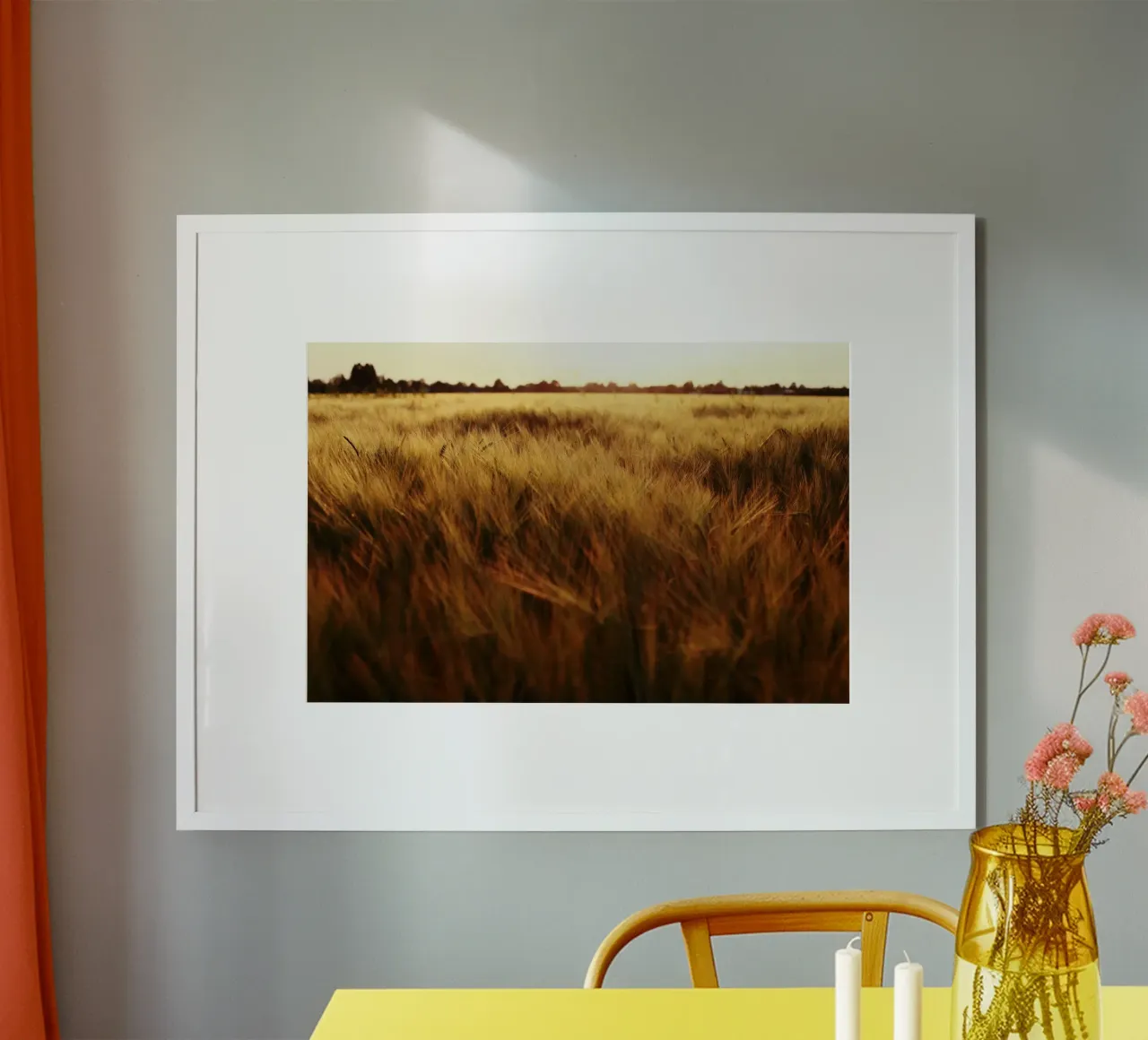 Campo di grano in Baviera carta hahnemühle da Simon Koy