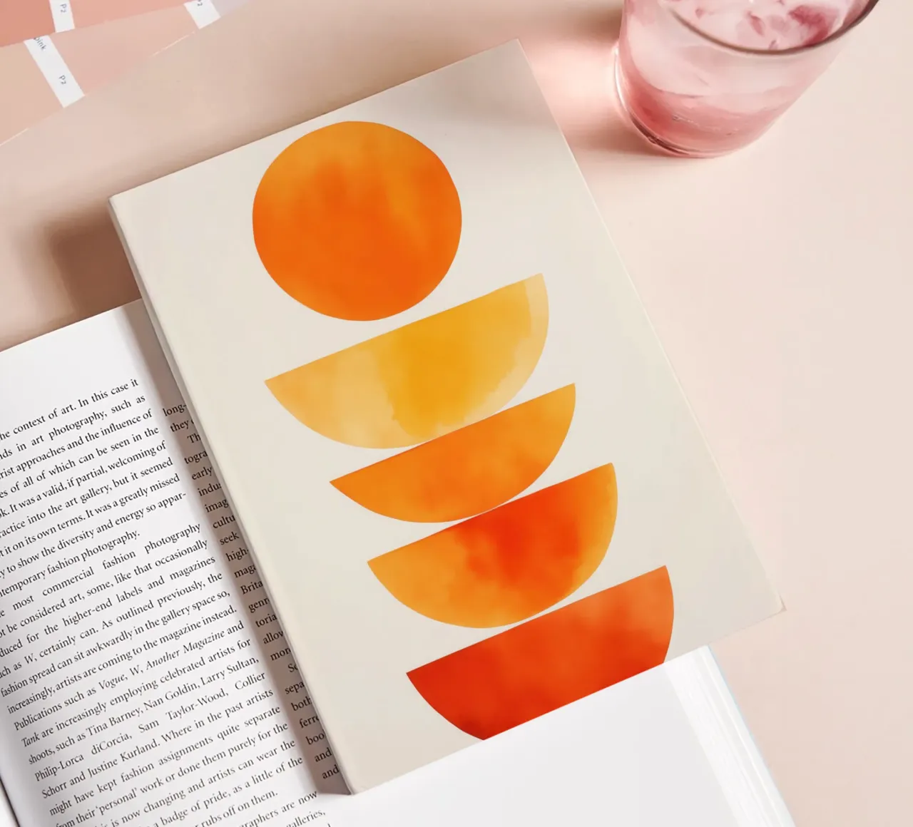 Ode to the Sun | Geometric Abstraction notebook by Autofocus