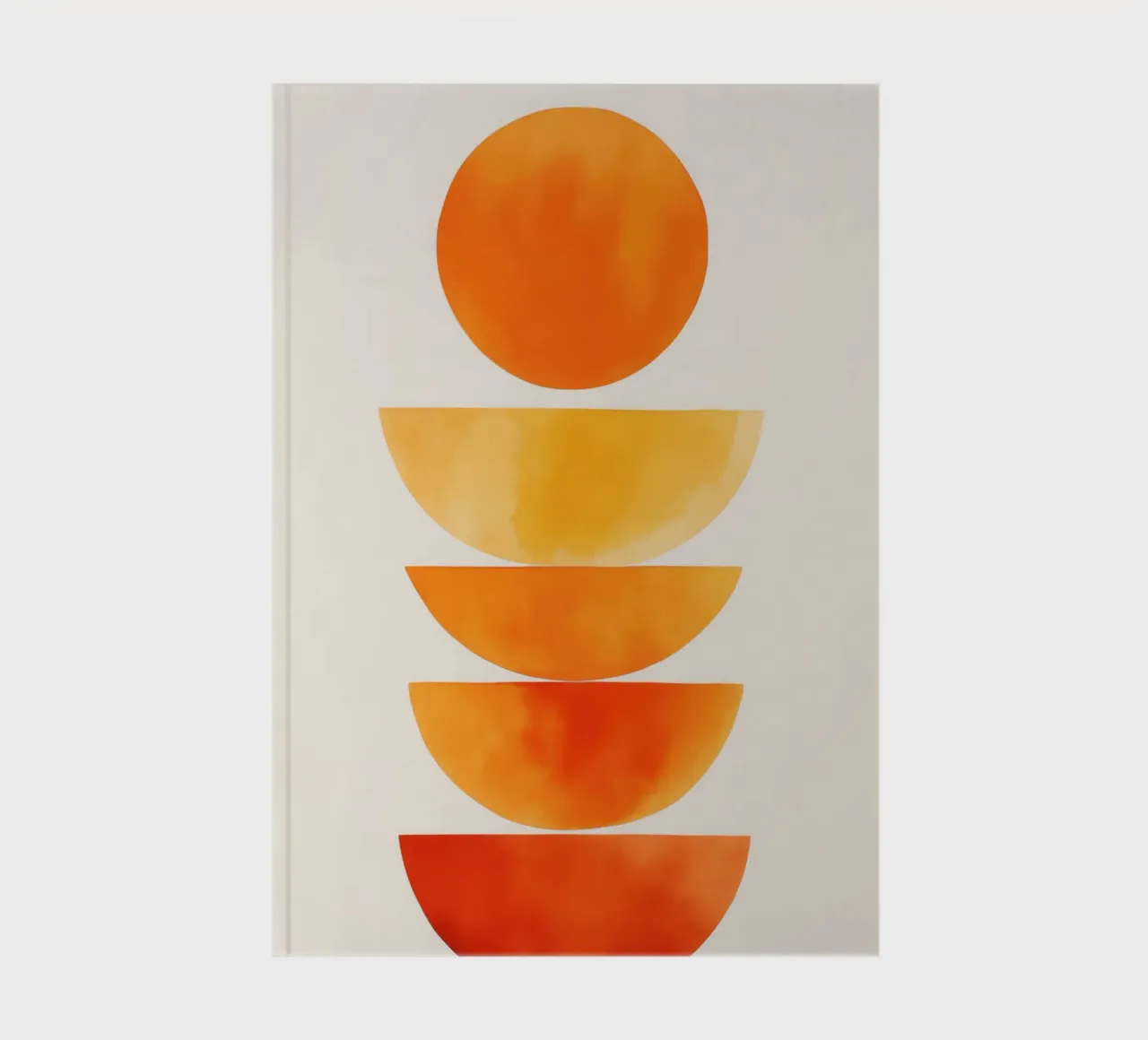 Ode to the Sun | Geometric Abstraction notebook by Autofocus