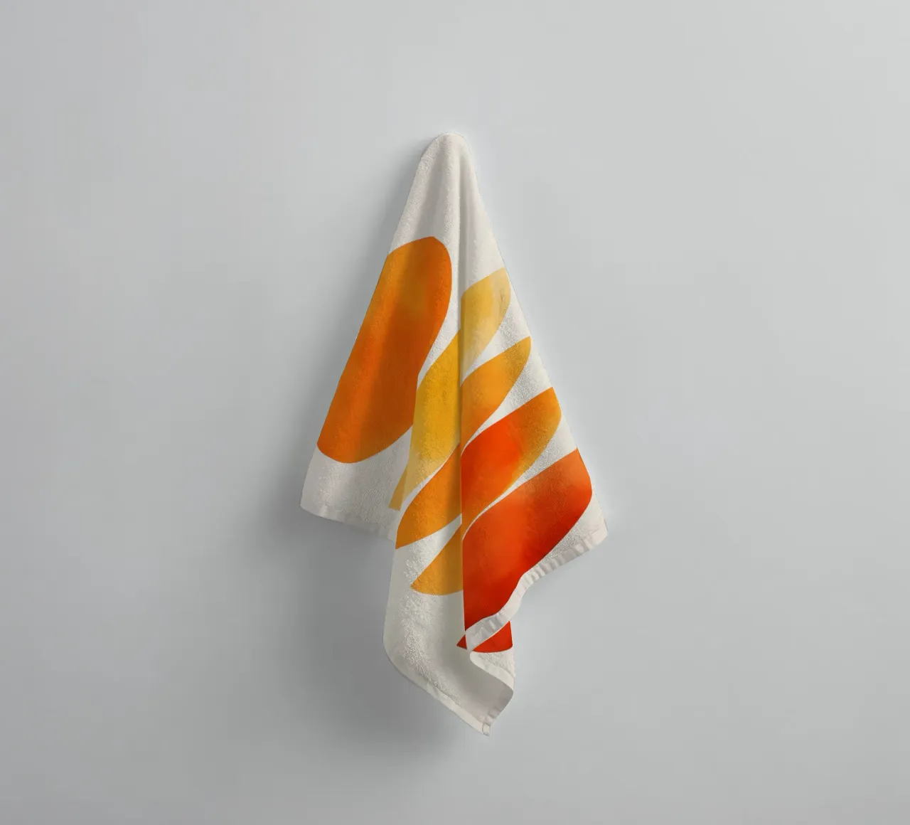 Ode to the Sun | Geometric Abstraction towel by Autofocus