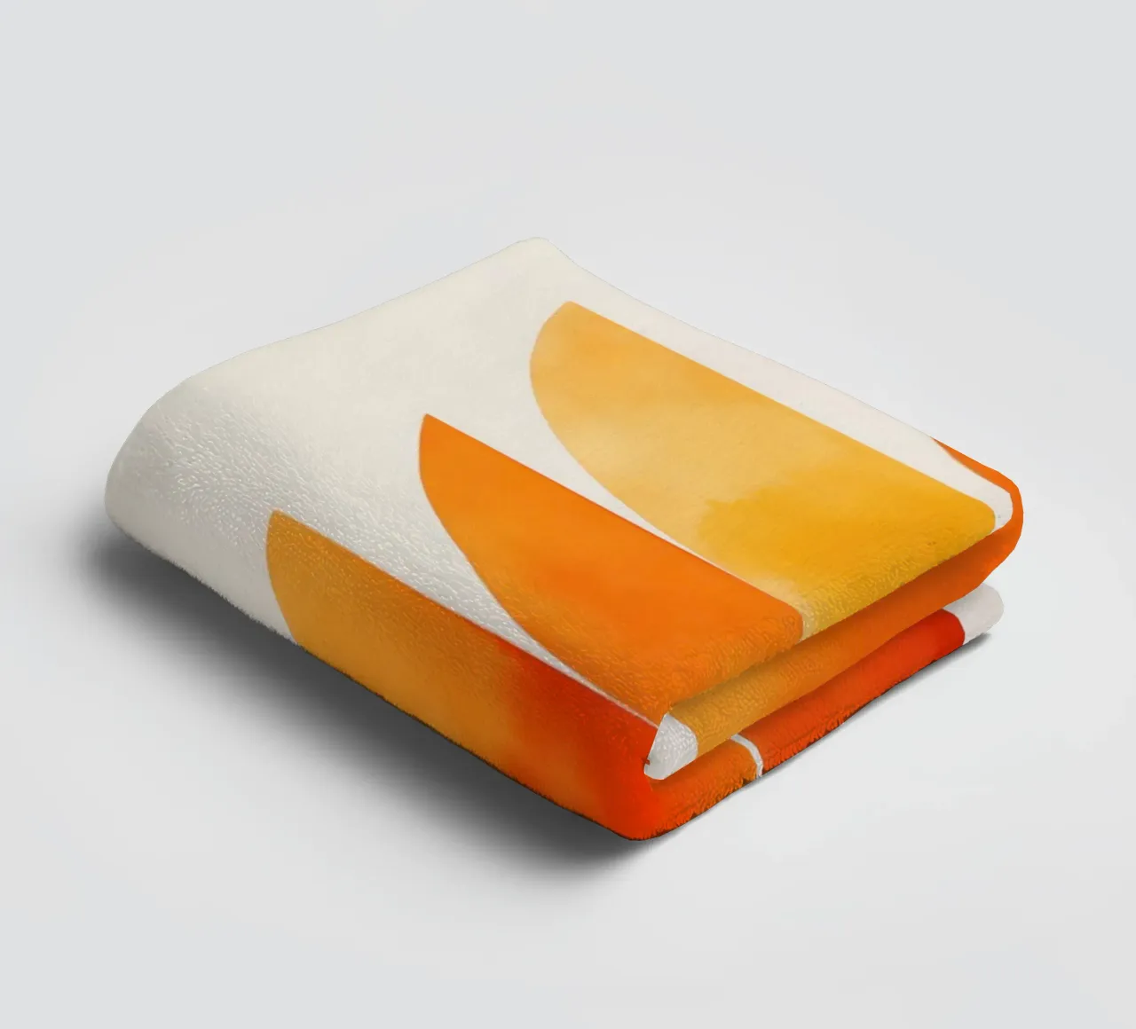 Ode to the Sun | Geometric Abstraction towel by Autofocus