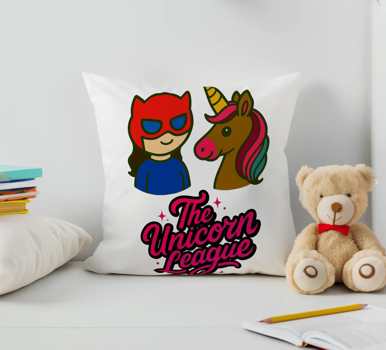 THE UNICORN LEAGUE - The Heroine cuscino da Vintage Van Gogh