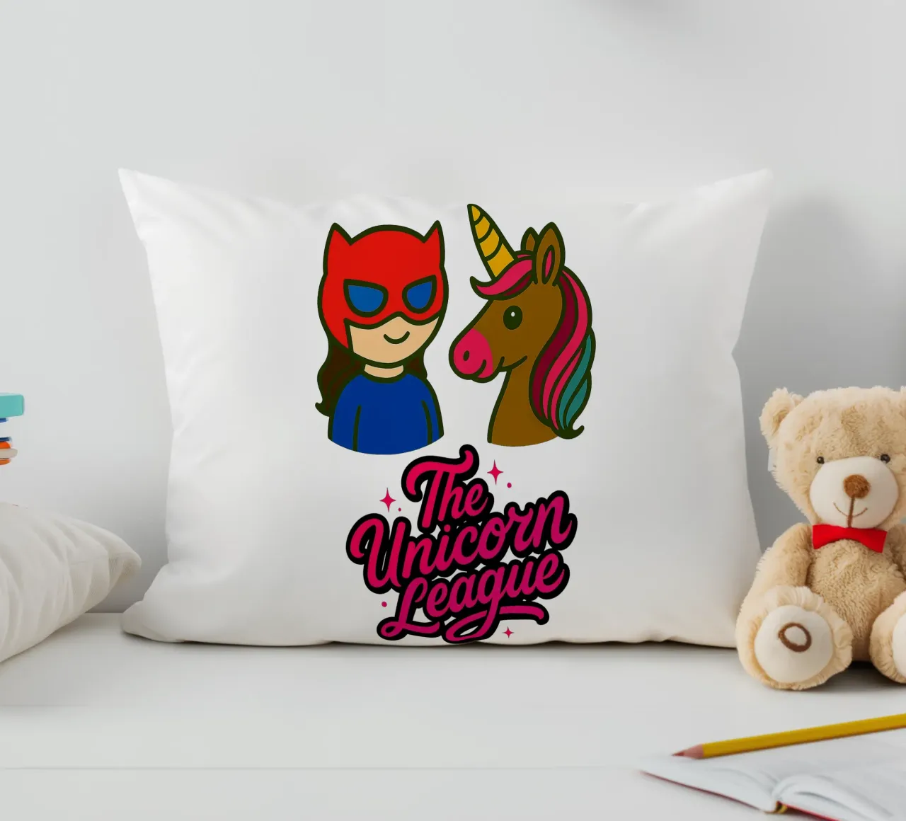 THE UNICORN LEAGUE - The Heroine cuscino da Vintage Van Gogh