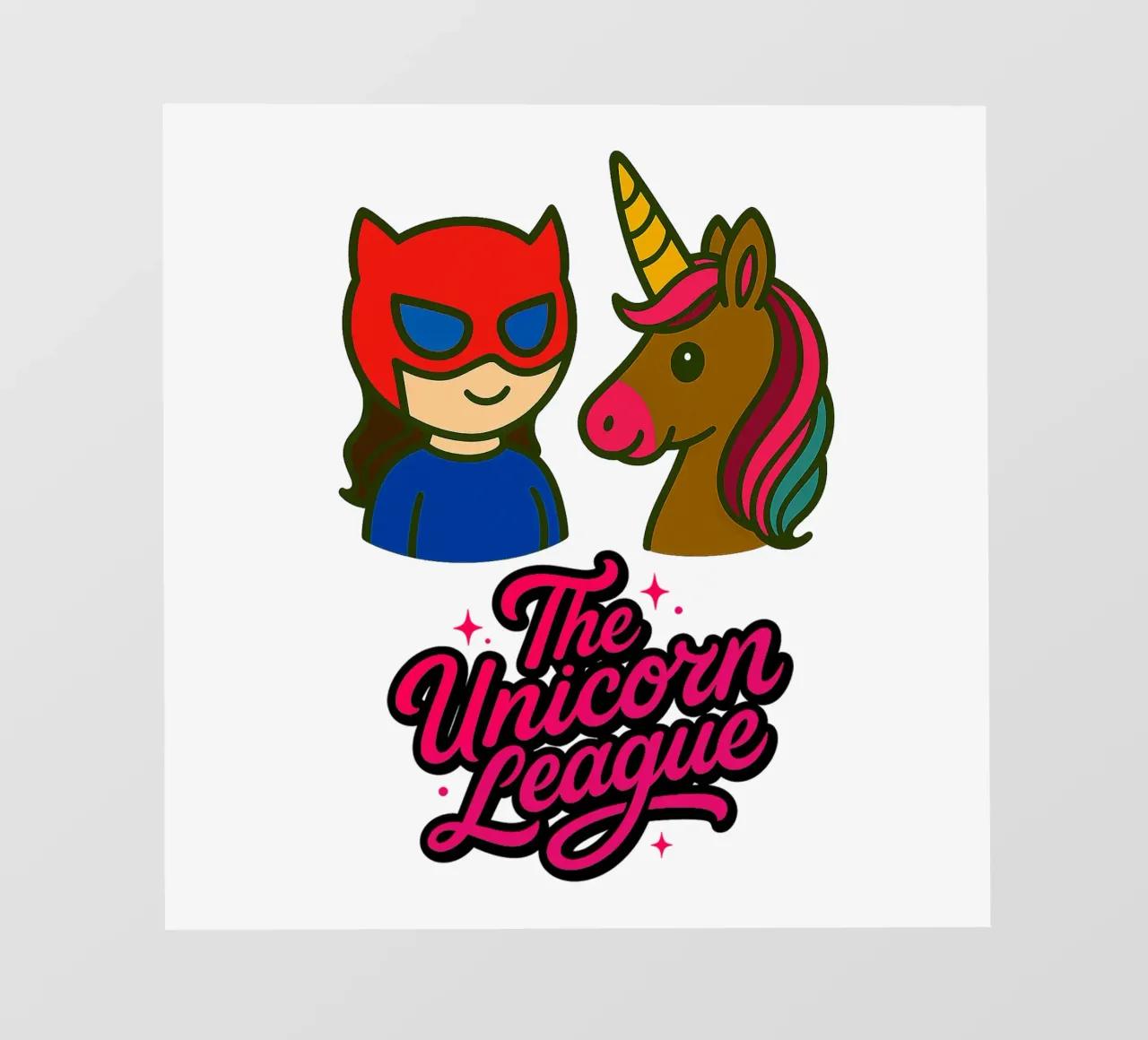 THE UNICORN LEAGUE - The Heroine telo in pvc da Vintage Van Gogh