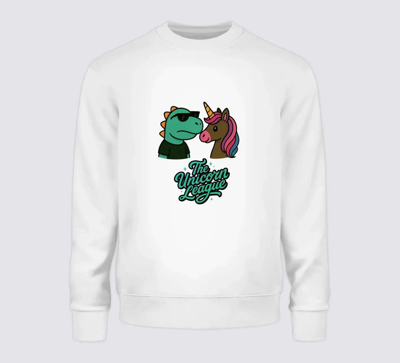 THE UNICORN LEAGUE - The Dino felpa da Vintage Van Gogh