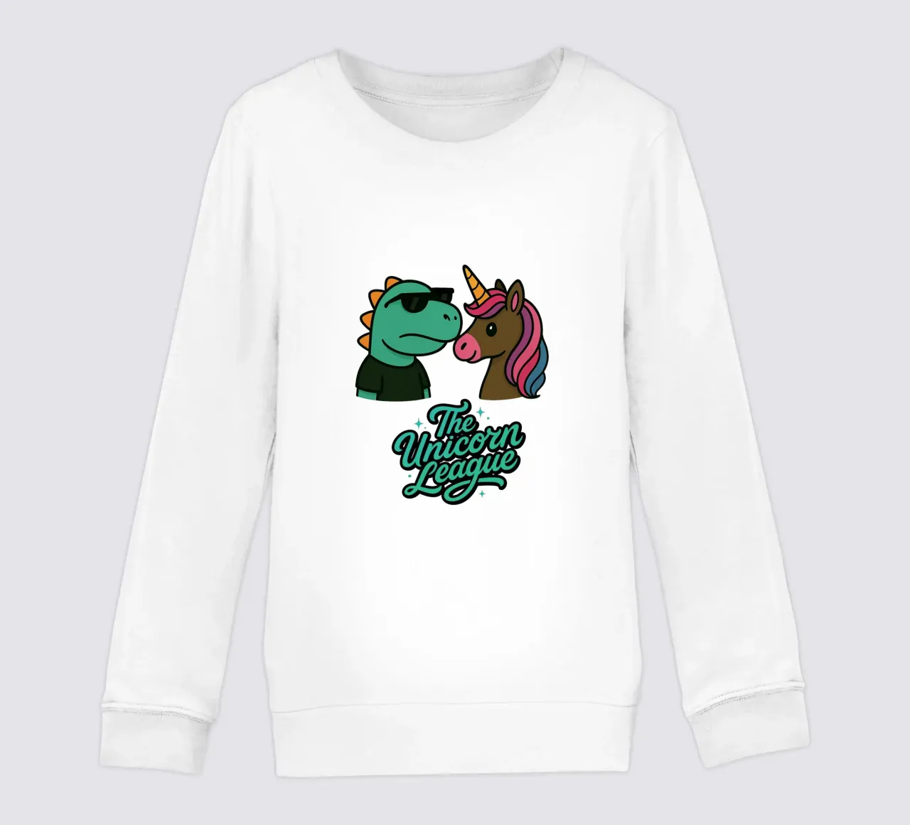 THE UNICORN LEAGUE - The Dino felpa bambino da Vintage Van Gogh