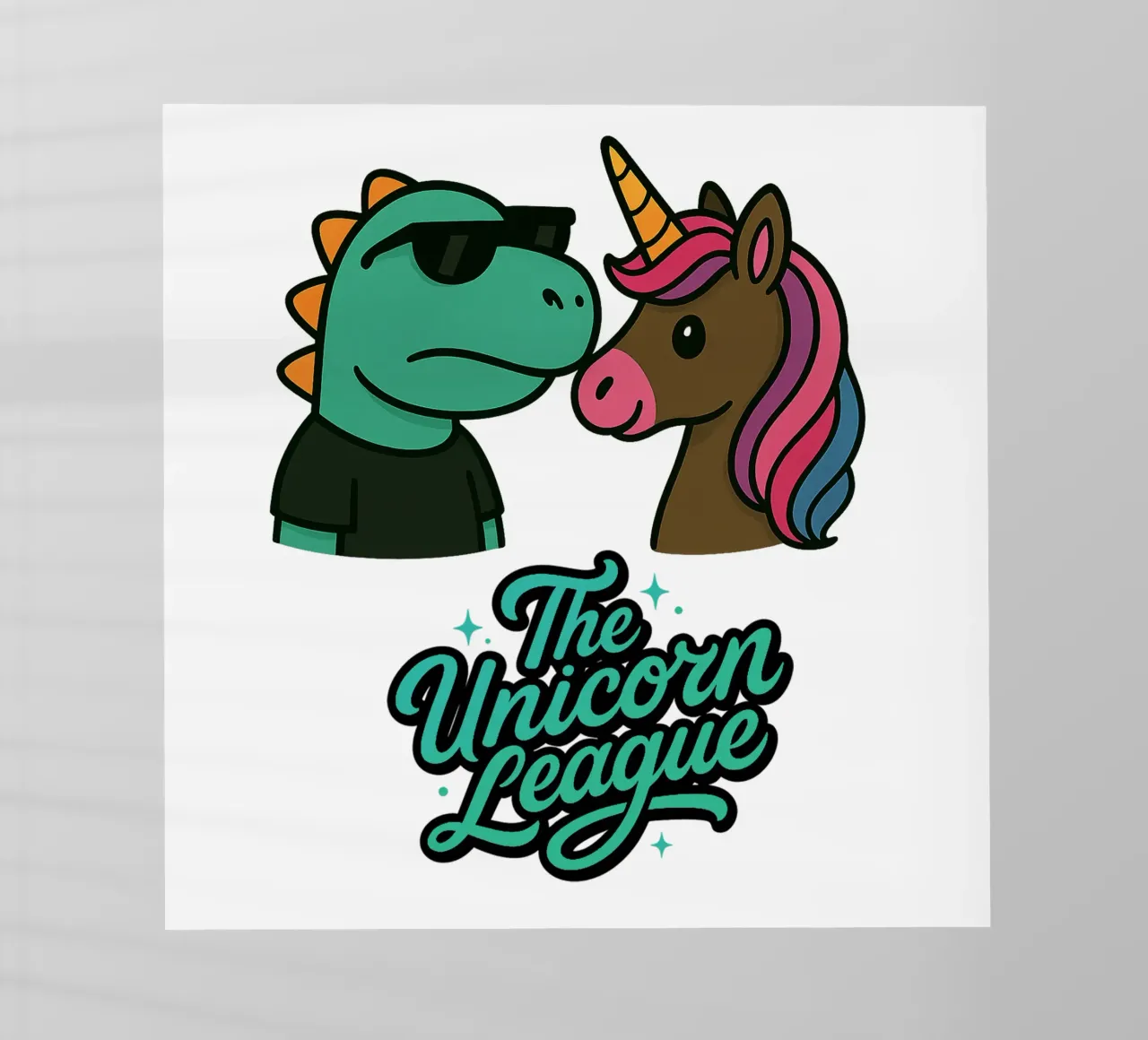 THE UNICORN LEAGUE - The Dino pellicola backlit da Vintage Van Gogh