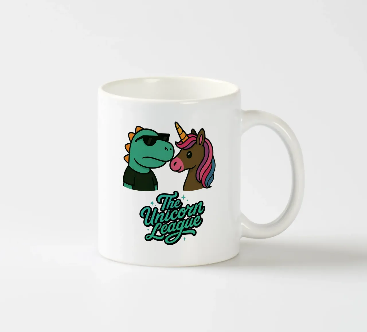 THE UNICORN LEAGUE - The Dino tazza in ceramica da Vintage Van Gogh