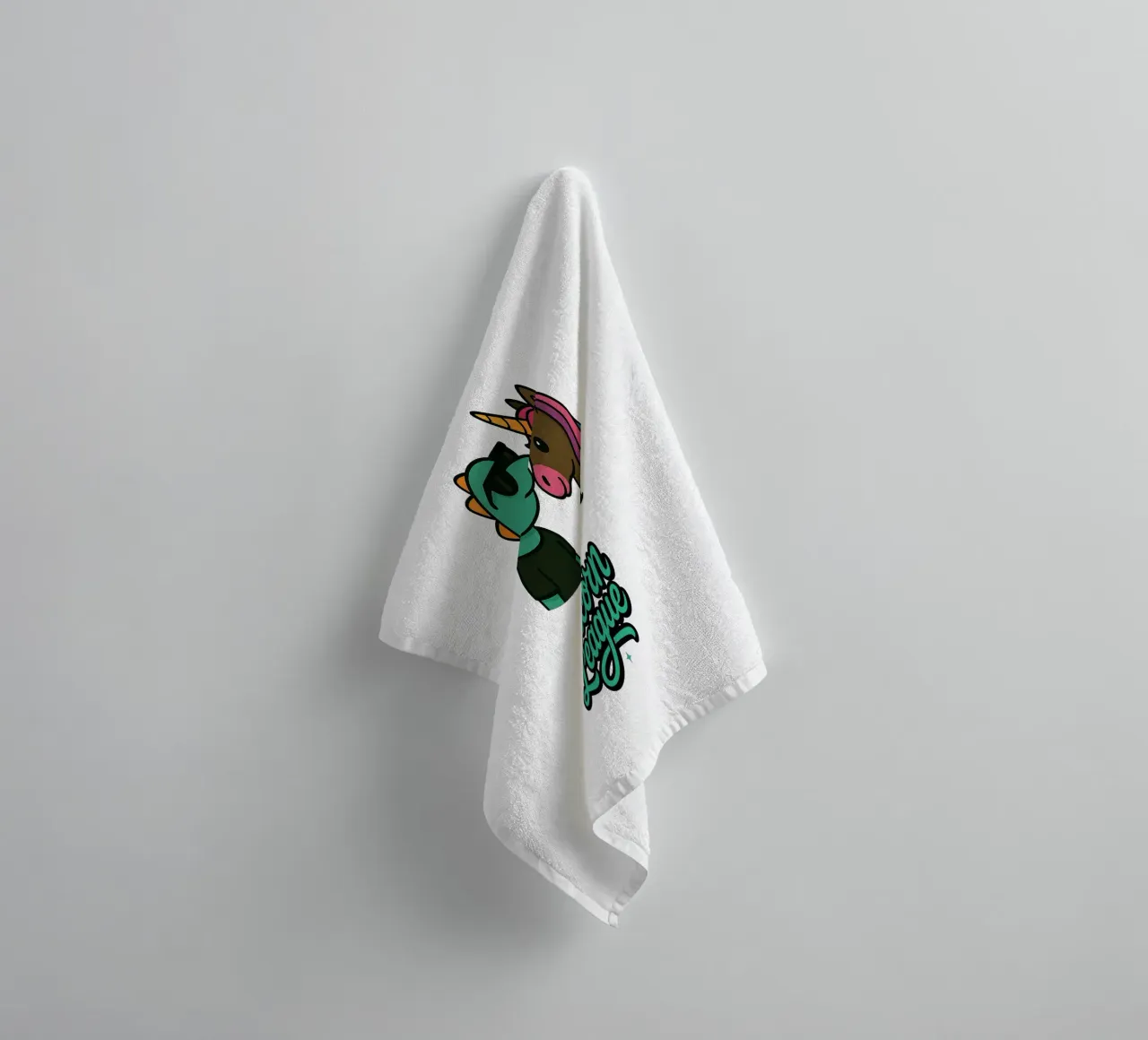 THE UNICORN LEAGUE - The Dino asciugamano da bagno da Vintage Van Gogh