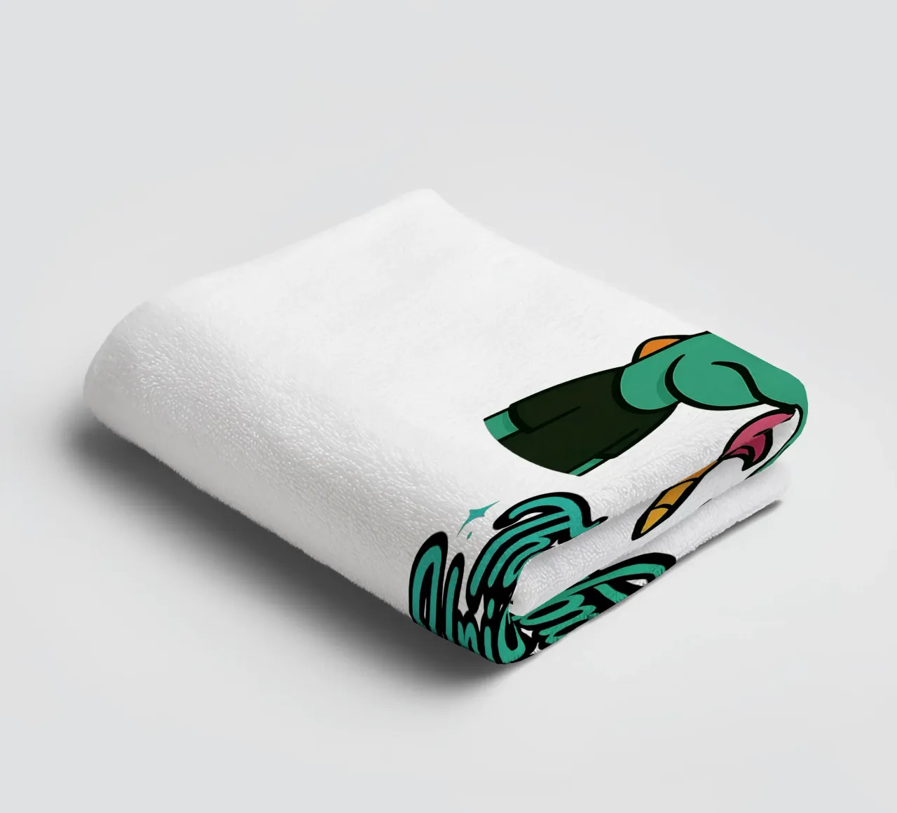 THE UNICORN LEAGUE - The Dino asciugamano da bagno da Vintage Van Gogh
