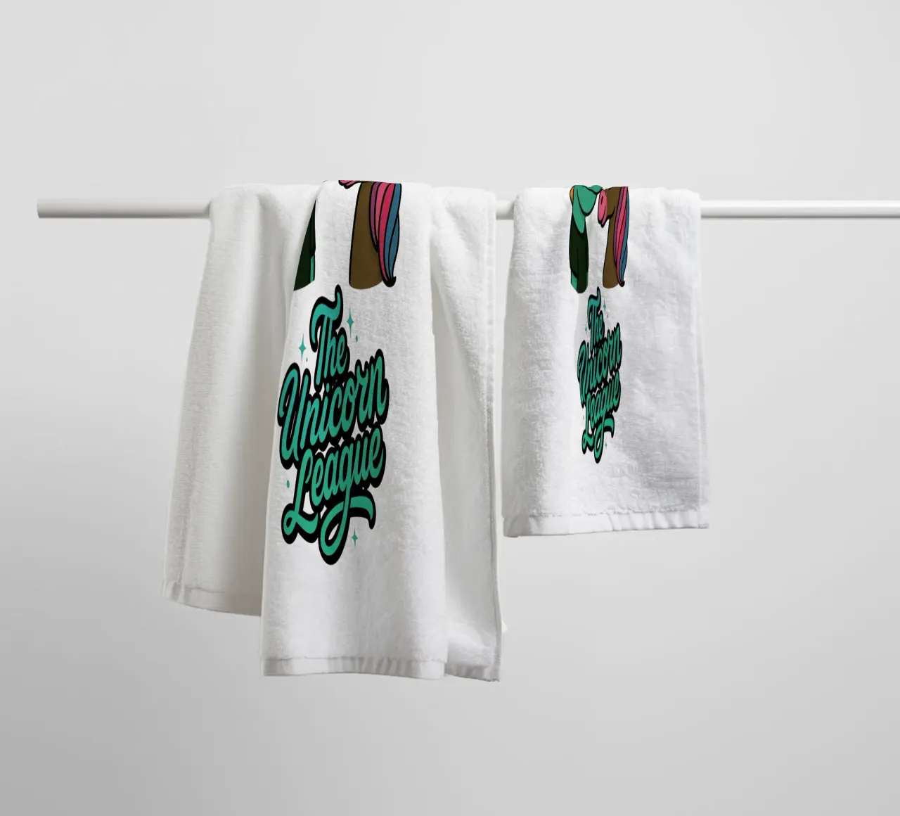 THE UNICORN LEAGUE - The Dino asciugamano da bagno da Vintage Van Gogh