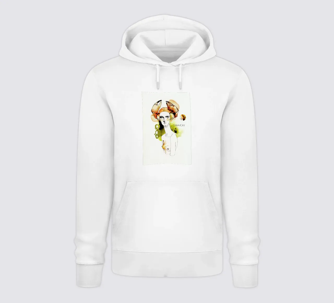 Krebs felpa con cappuccio da Ekaterina Koroleva