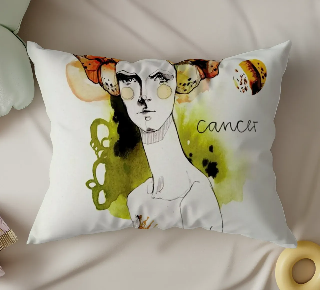 Krebs cuscino da Ekaterina Koroleva