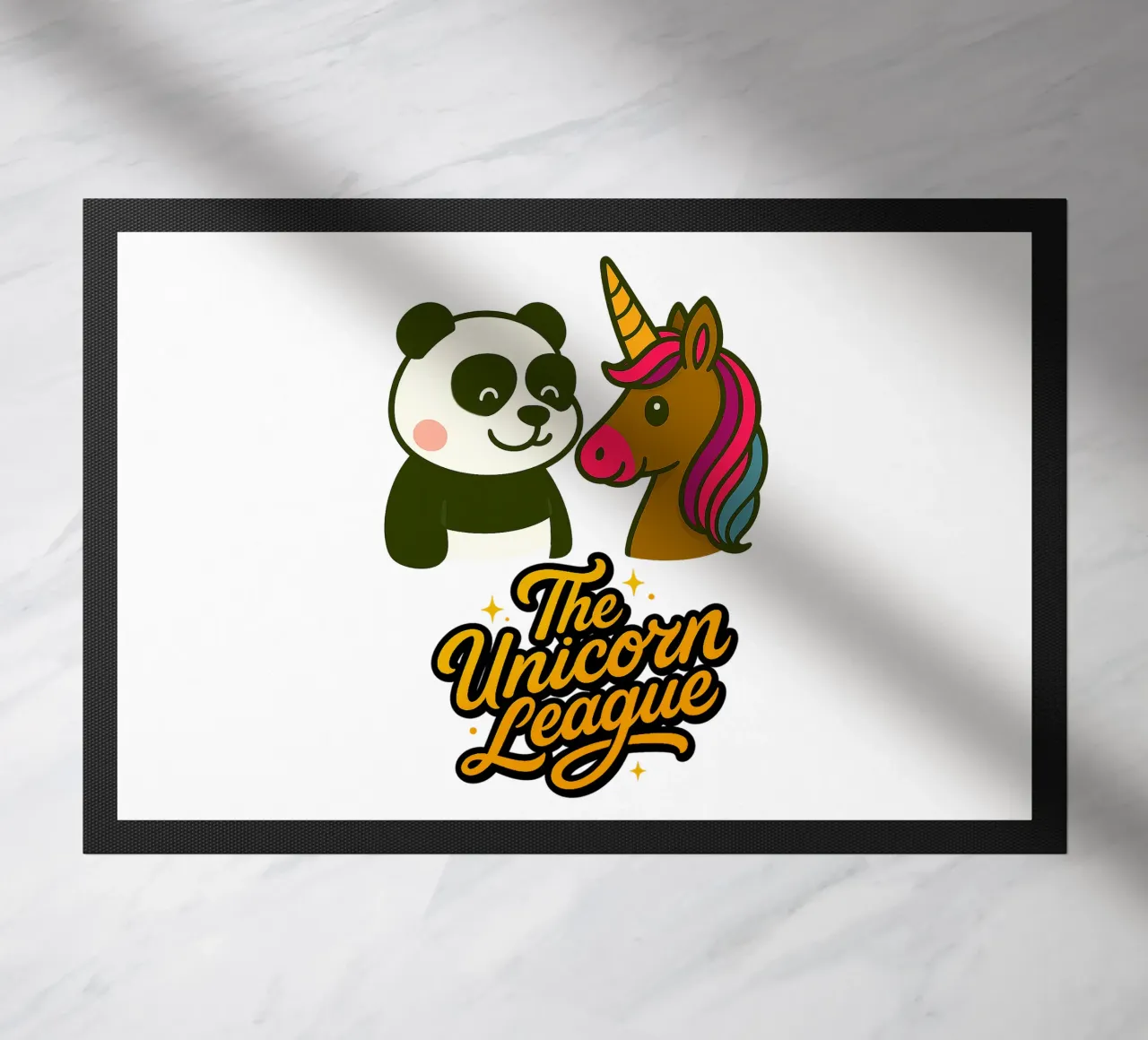 THE UNICORN LEAGUE - The Panda zerbino da Vintage Van Gogh