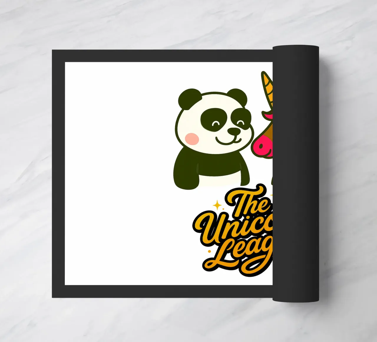 THE UNICORN LEAGUE - The Panda zerbino da Vintage Van Gogh