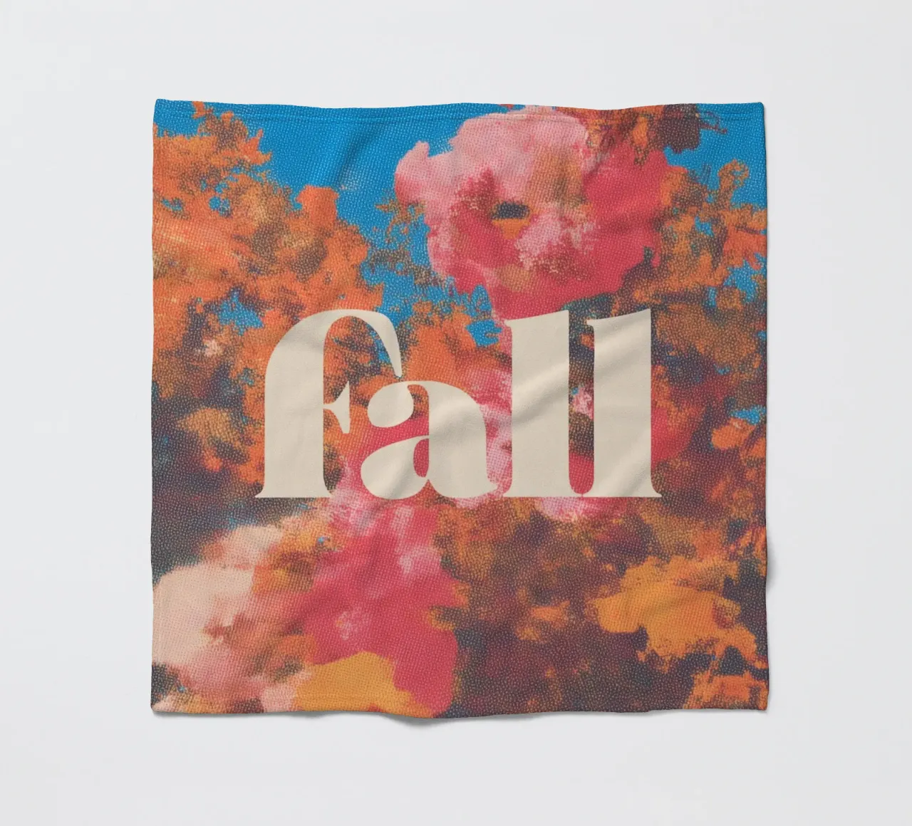 Autunno rosa romantico coperta in pile da Carinaprint
