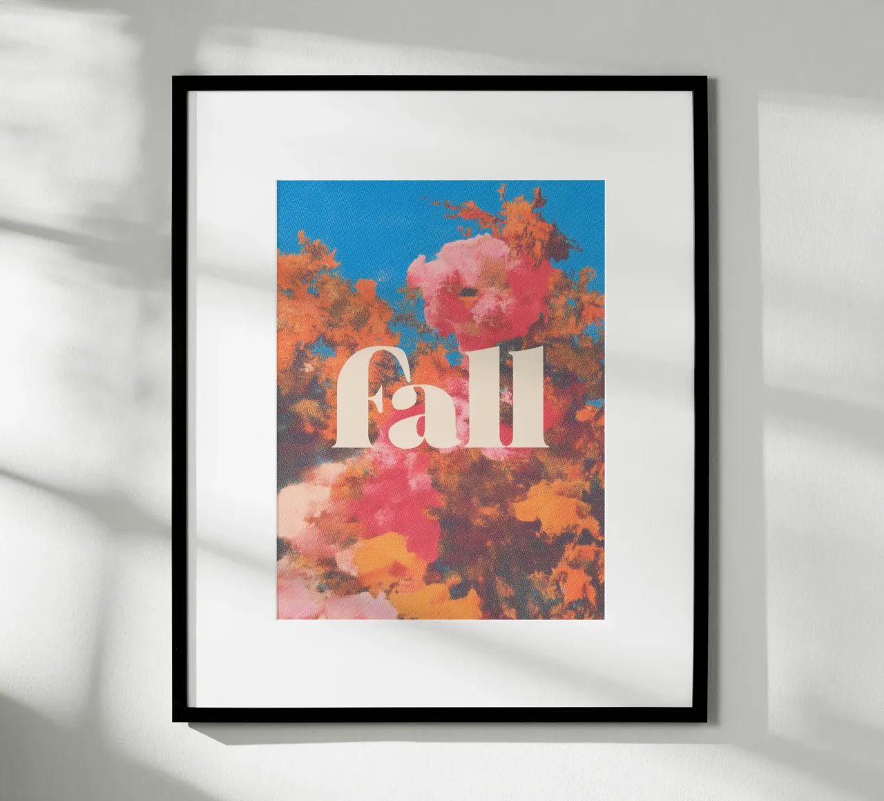 Autunno rosa romantico carta hahnemühle da Carinaprint
