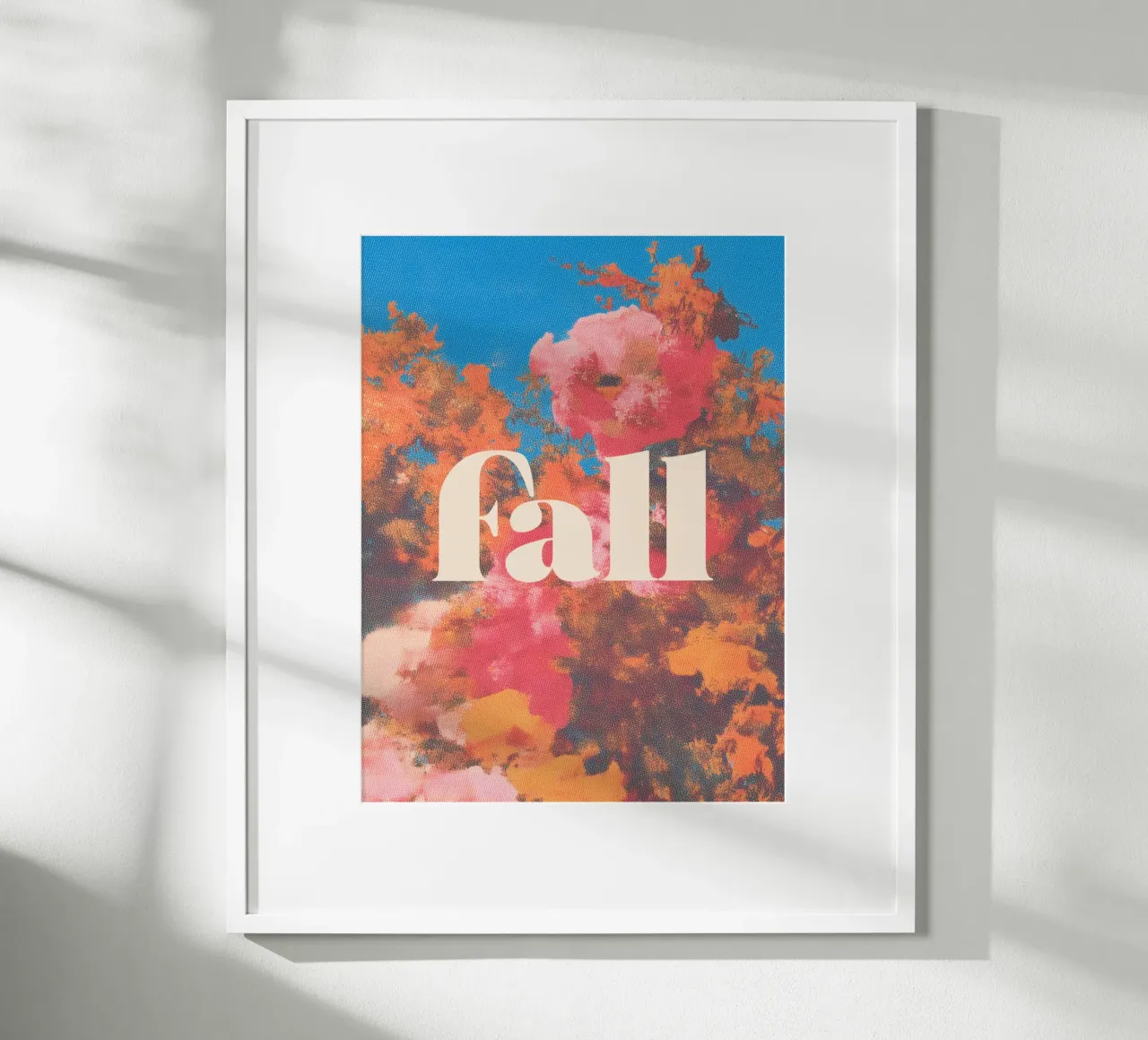Autunno rosa romantico carta hahnemühle da Carinaprint