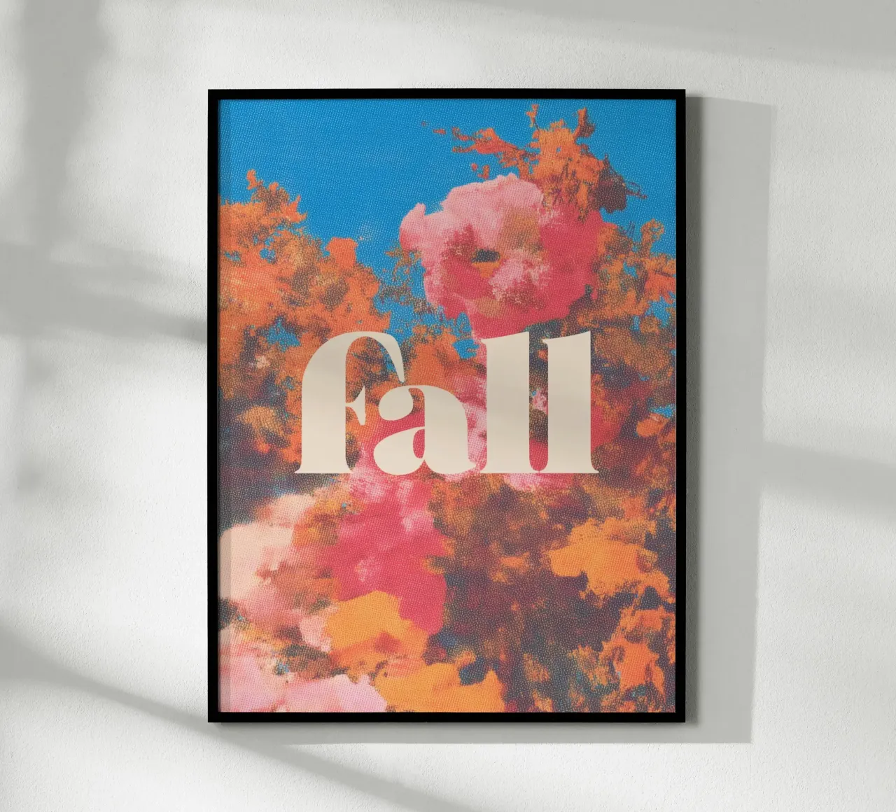 Autunno rosa romantico carta hahnemühle da Carinaprint