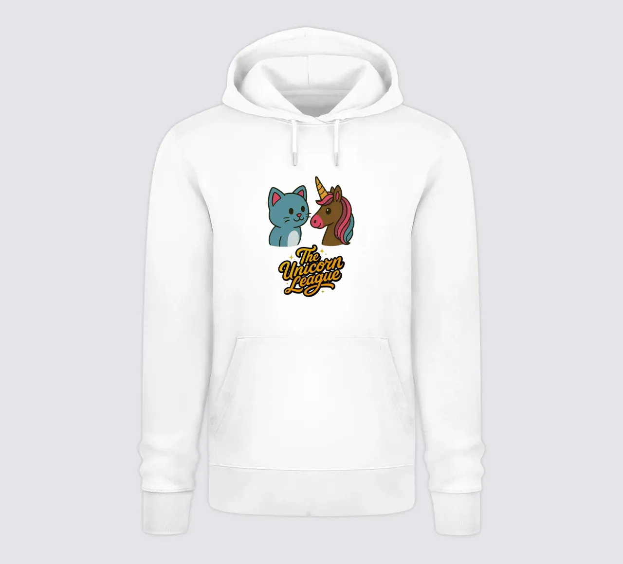 THE UNICORN LEAGUE - The Kitty felpa con cappuccio da Vintage Van Gogh