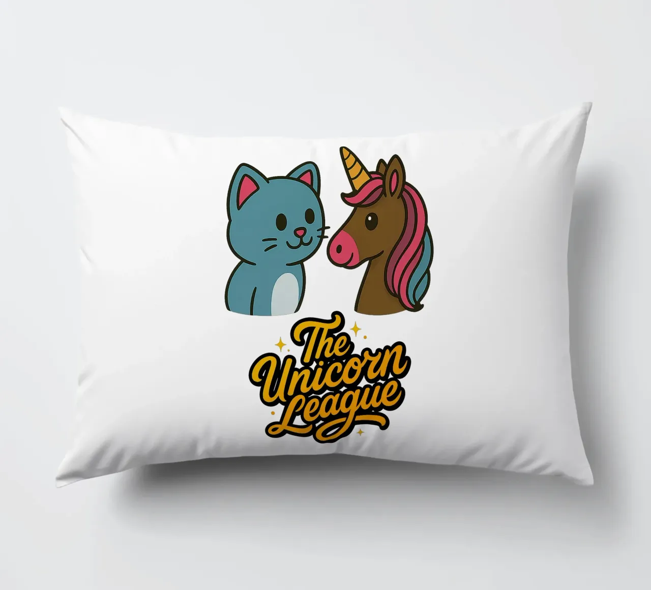 THE UNICORN LEAGUE - The Kitty cuscino da Vintage Van Gogh