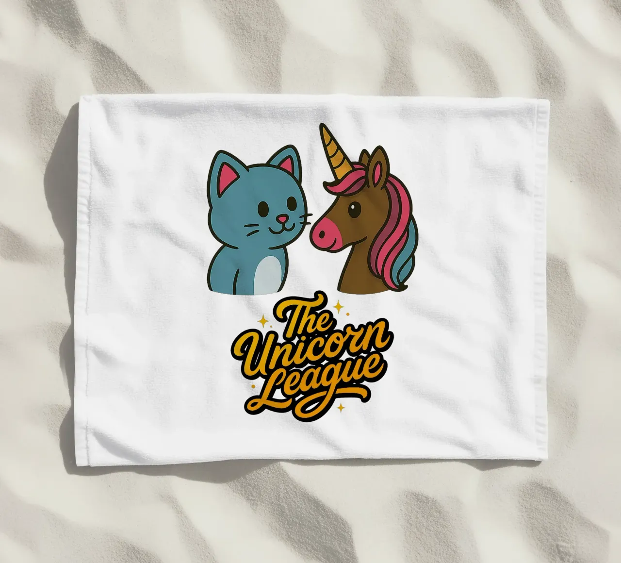THE UNICORN LEAGUE - The Kitty telo mare da Vintage Van Gogh