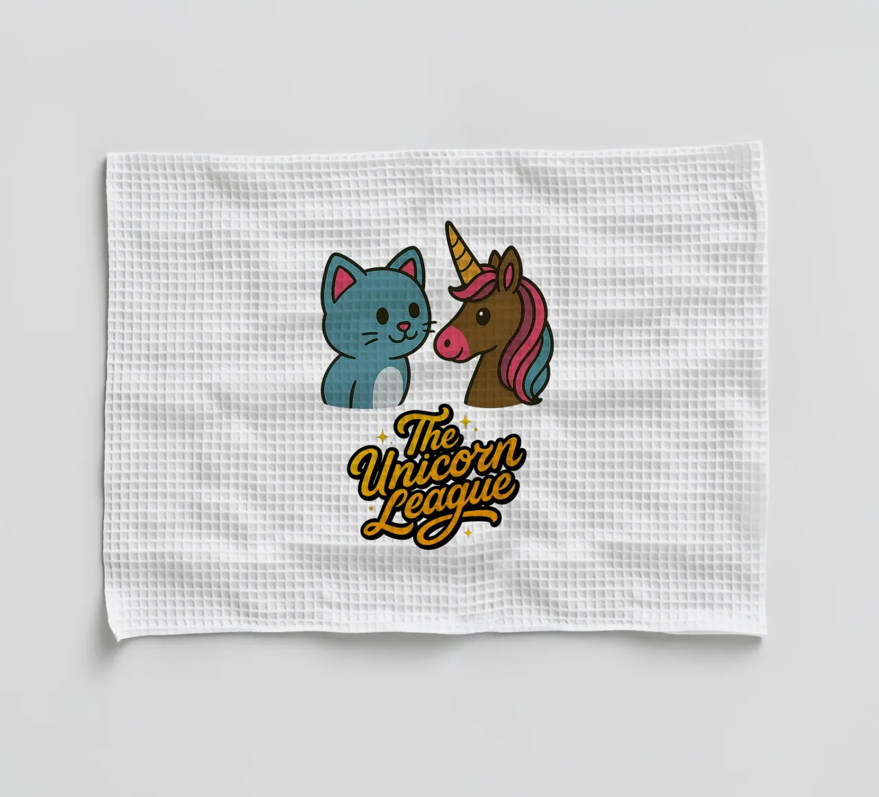THE UNICORN LEAGUE - The Kitty canovaccio da cucina da Vintage Van Gogh