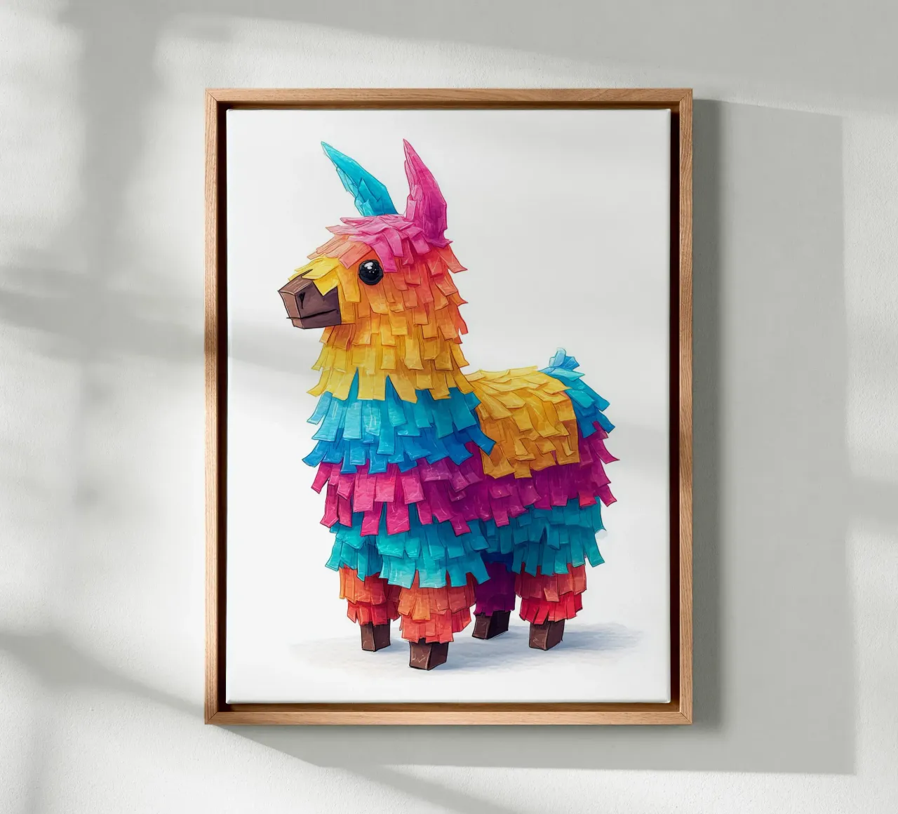 Poster a forma di lama colorato tela da Kid’s Dream