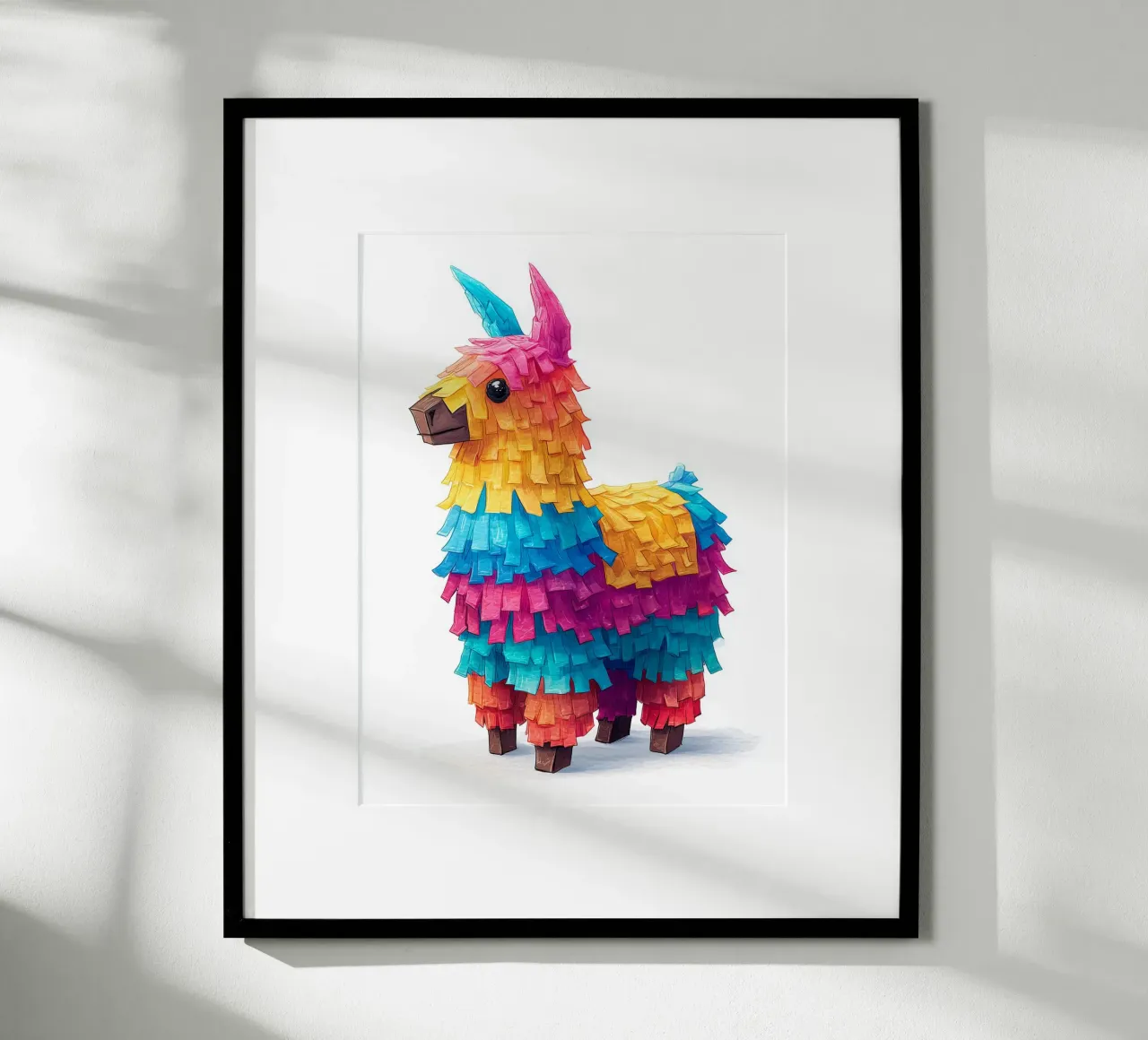 Poster a forma di lama colorato carta hahnemühle da Kid’s Dream