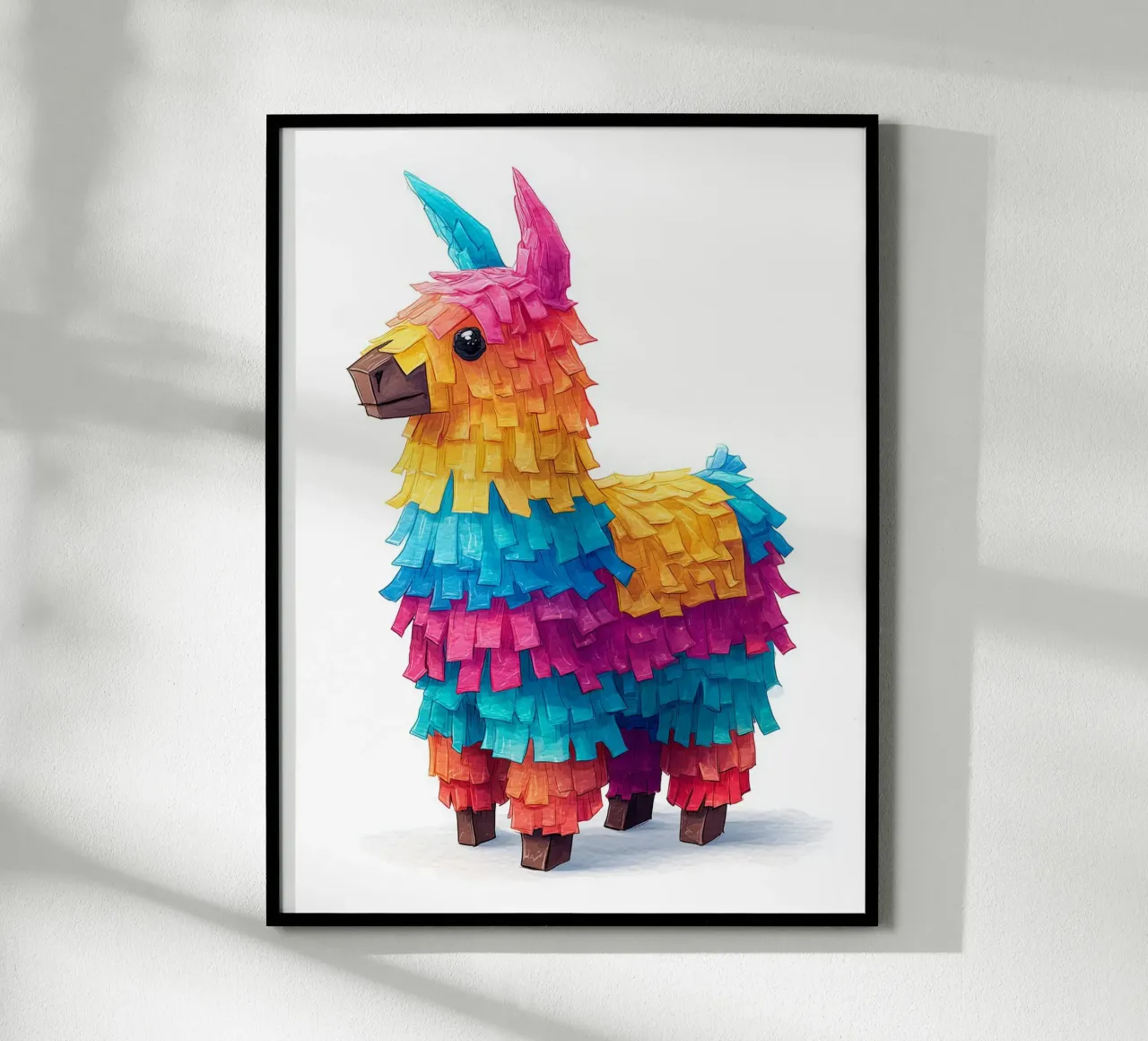 Poster a forma di lama colorato carta hahnemühle da Kid’s Dream