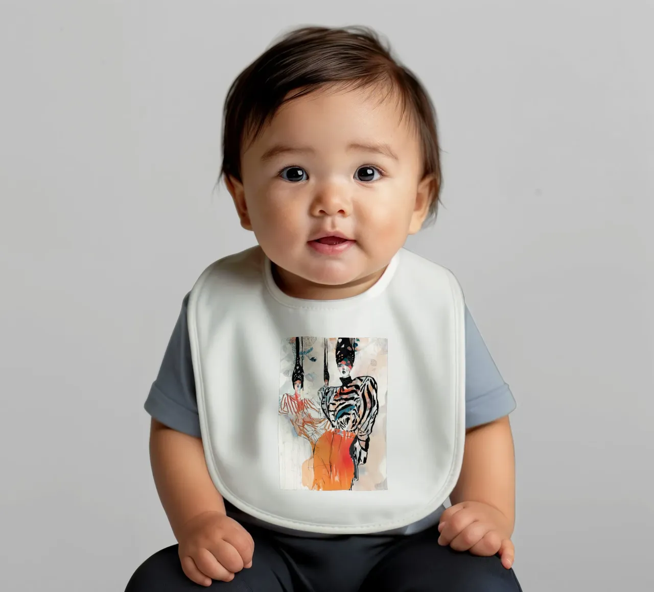 pesca più profonda bavaglino da k i m