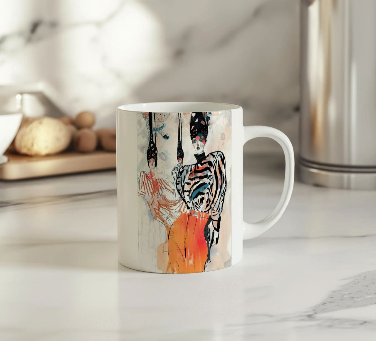 pesca più profonda tazza in ceramica da k i m