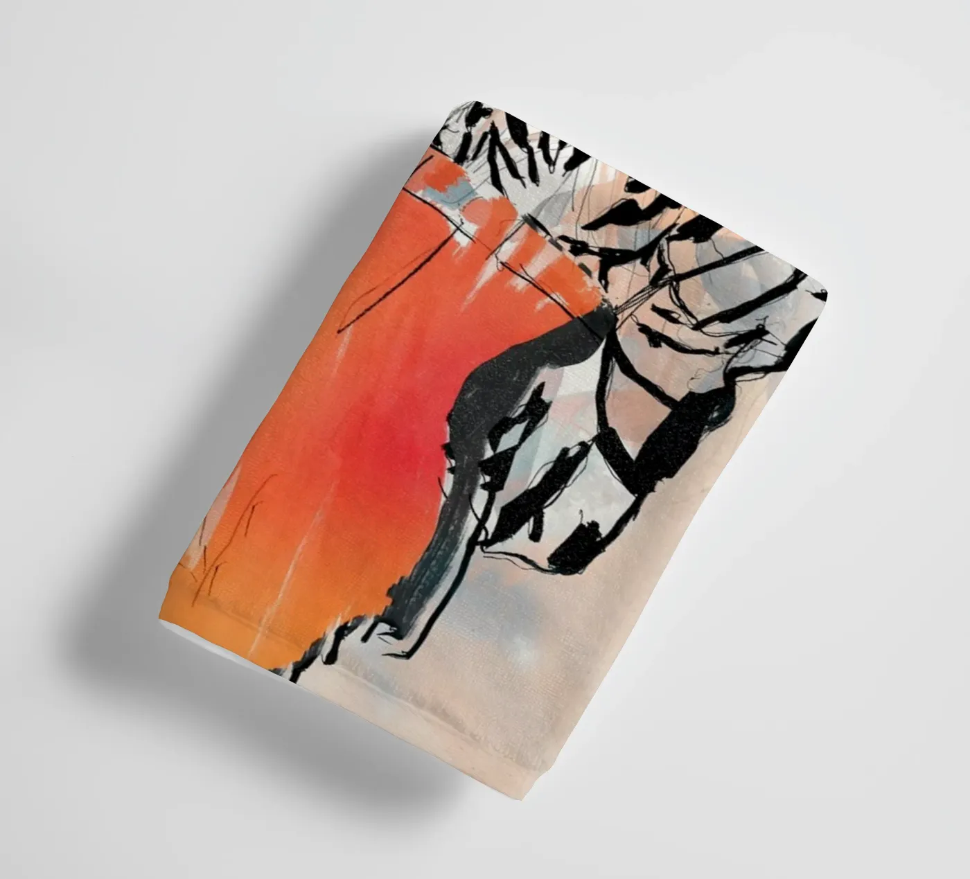 peach deeper towel by k i m