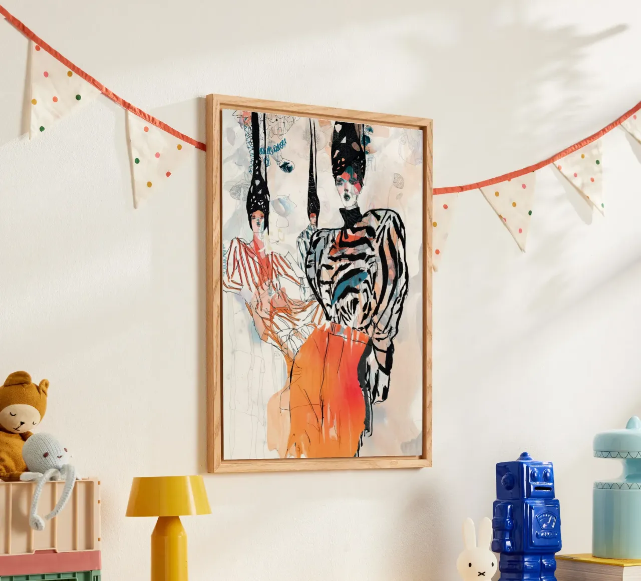 peach deeper Acryl-Glas von k i m