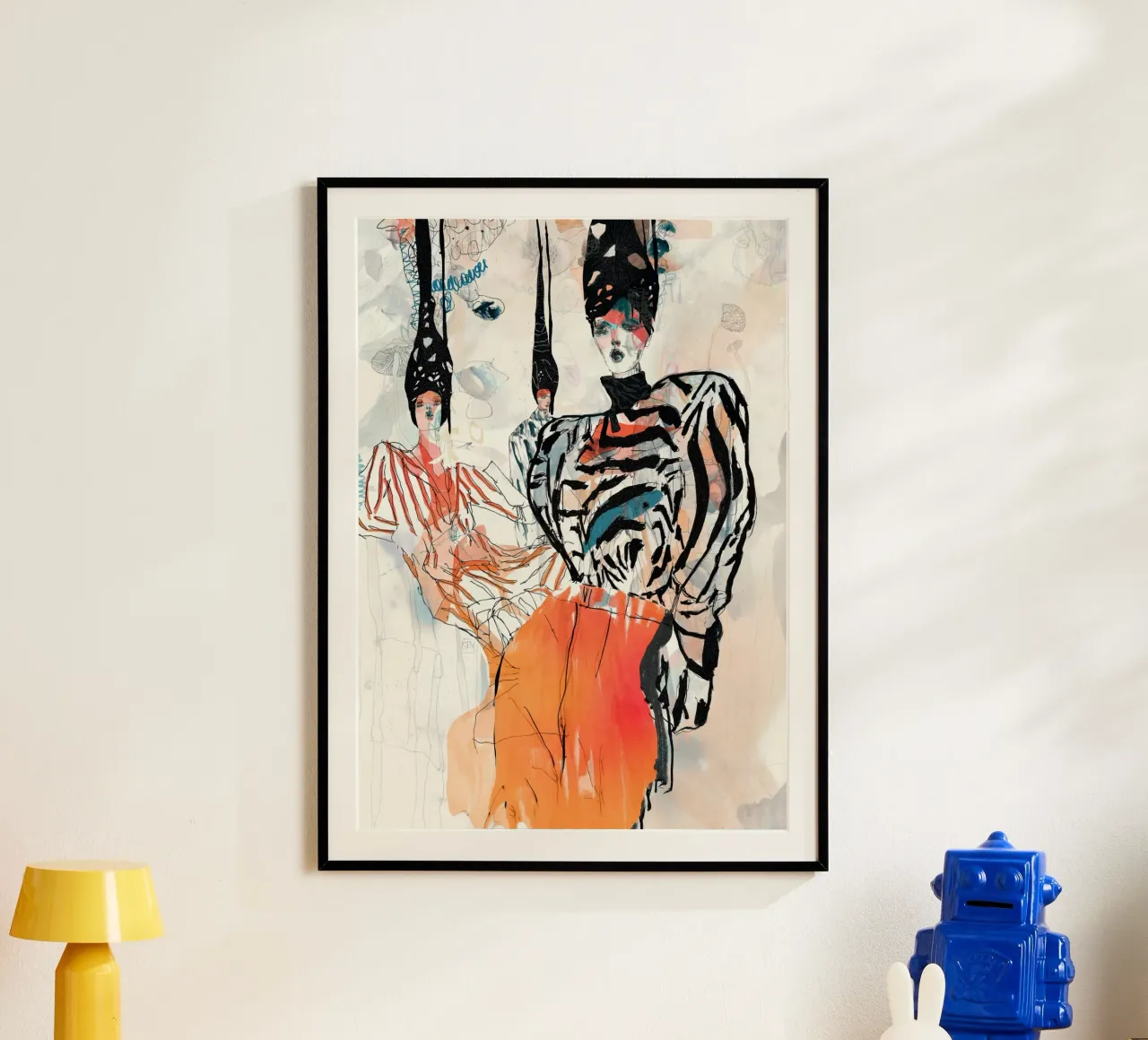 peach deeper poster by k i m