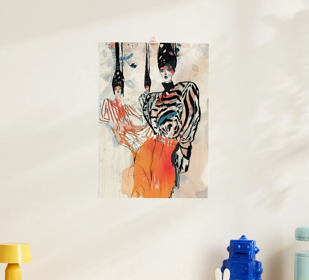 peach deeper poster by k i m