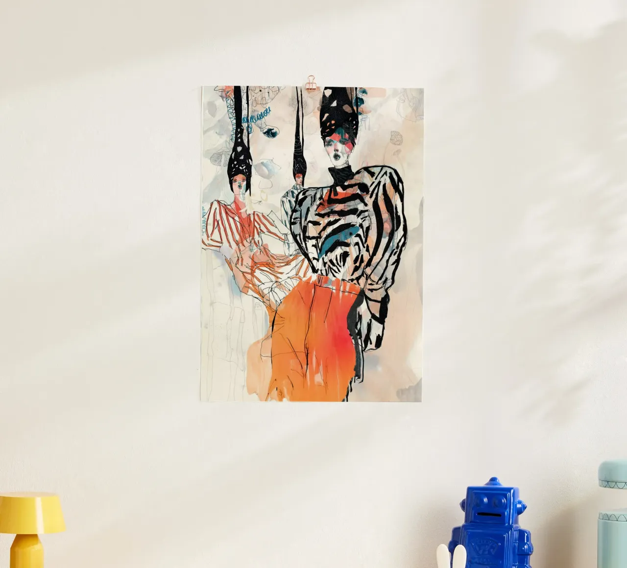 peach deeper poster by k i m