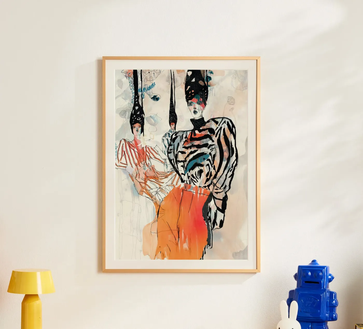 peach deeper poster by k i m