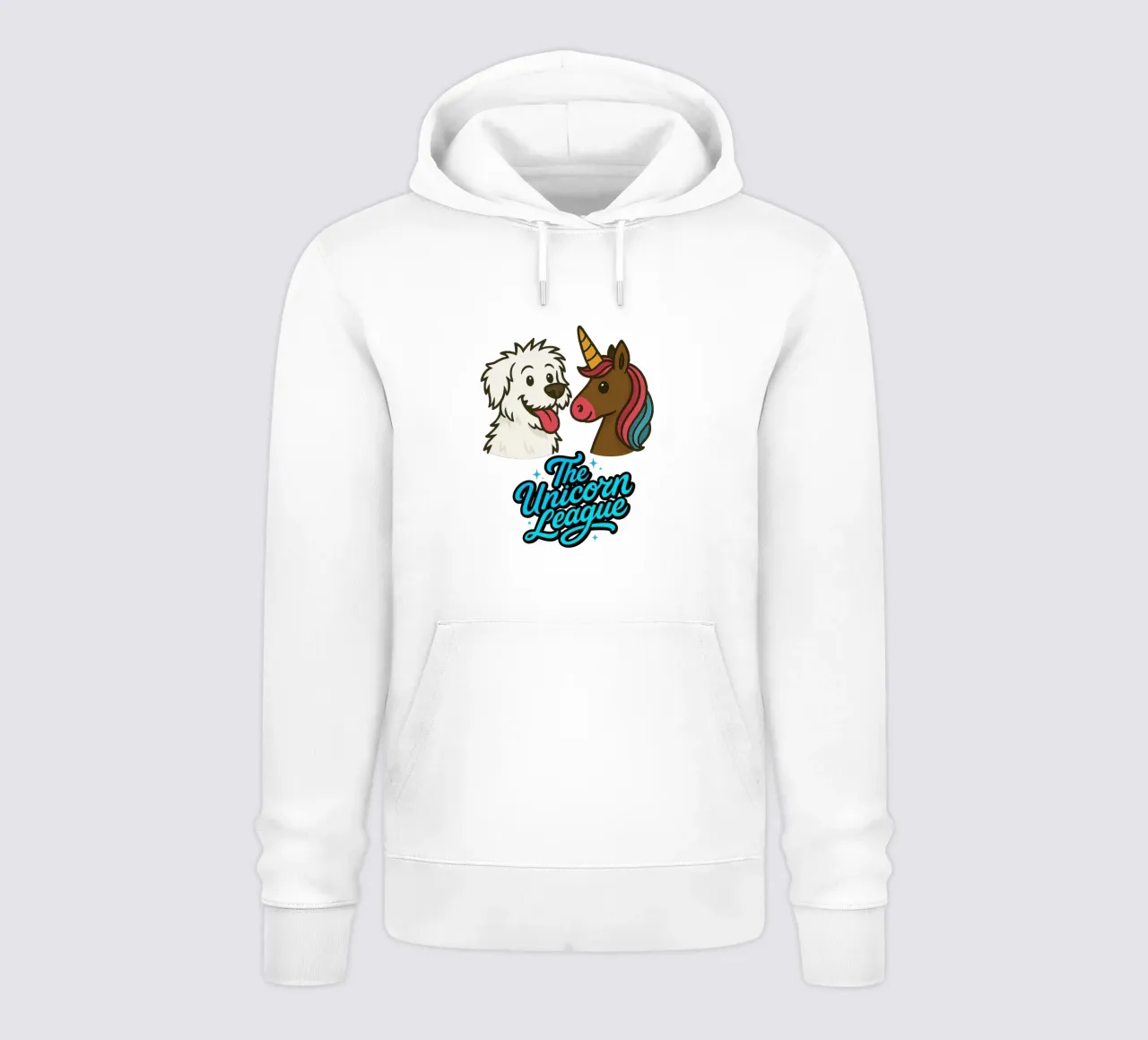 THE UNICORN LEAGUE - The Puppy felpa con cappuccio da Vintage Van Gogh