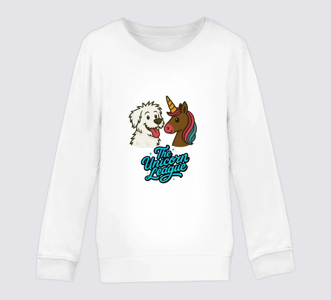 THE UNICORN LEAGUE - The Puppy felpa bambino da Vintage Van Gogh