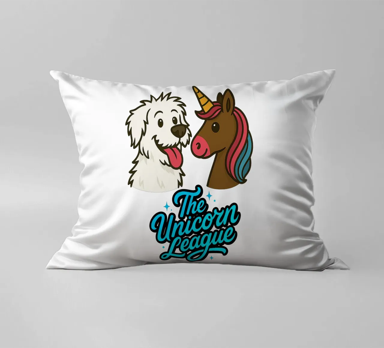 THE UNICORN LEAGUE - The Puppy cuscino da Vintage Van Gogh