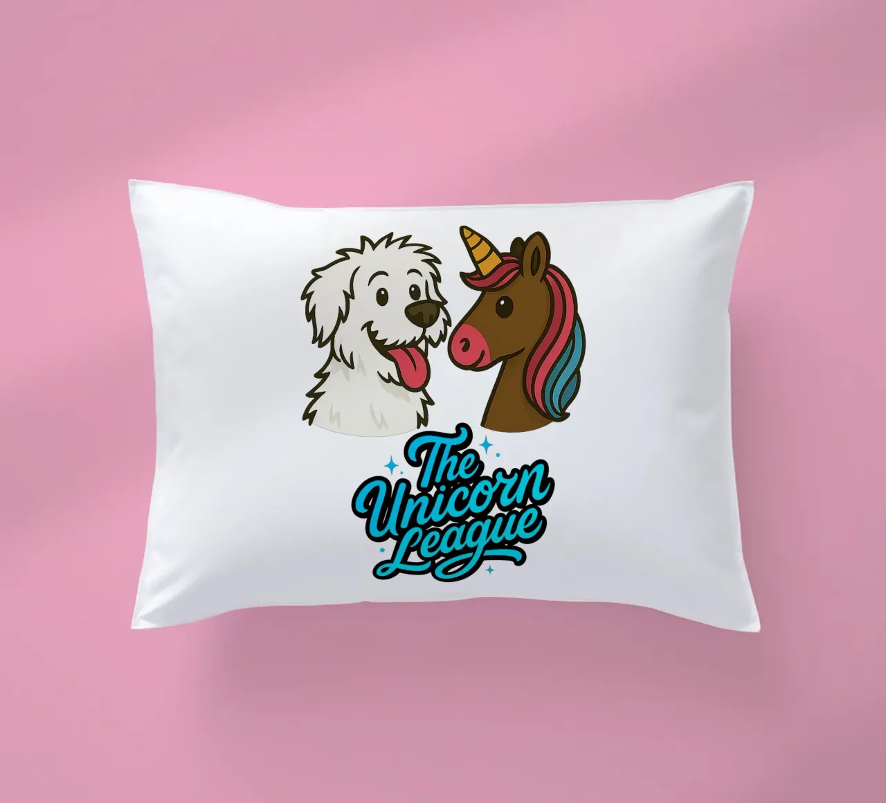 THE UNICORN LEAGUE - The Puppy cuscino da Vintage Van Gogh