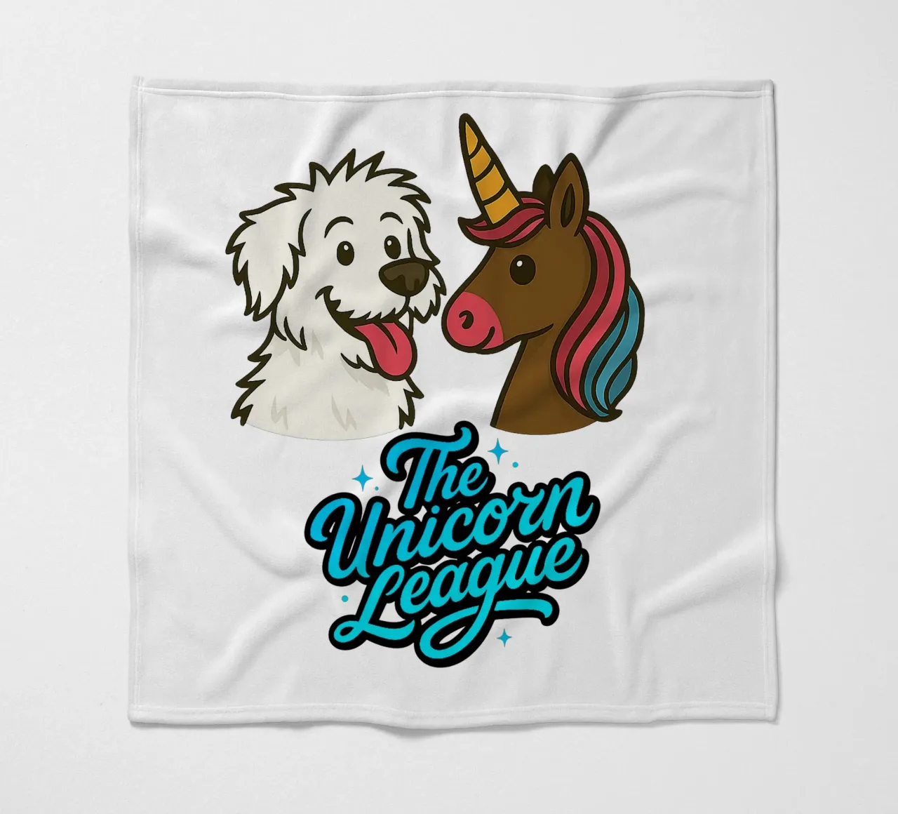 THE UNICORN LEAGUE - The Puppy coperta in pile da Vintage Van Gogh
