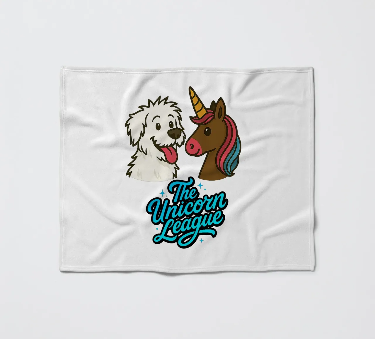 THE UNICORN LEAGUE - The Puppy coperta in pile da Vintage Van Gogh
