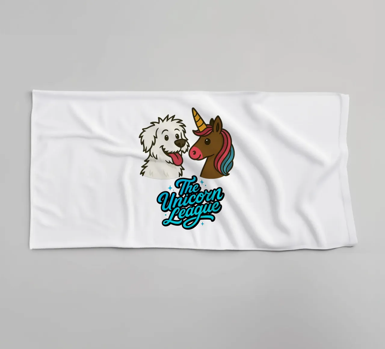 THE UNICORN LEAGUE - The Puppy asciugamano da bagno da Vintage Van Gogh