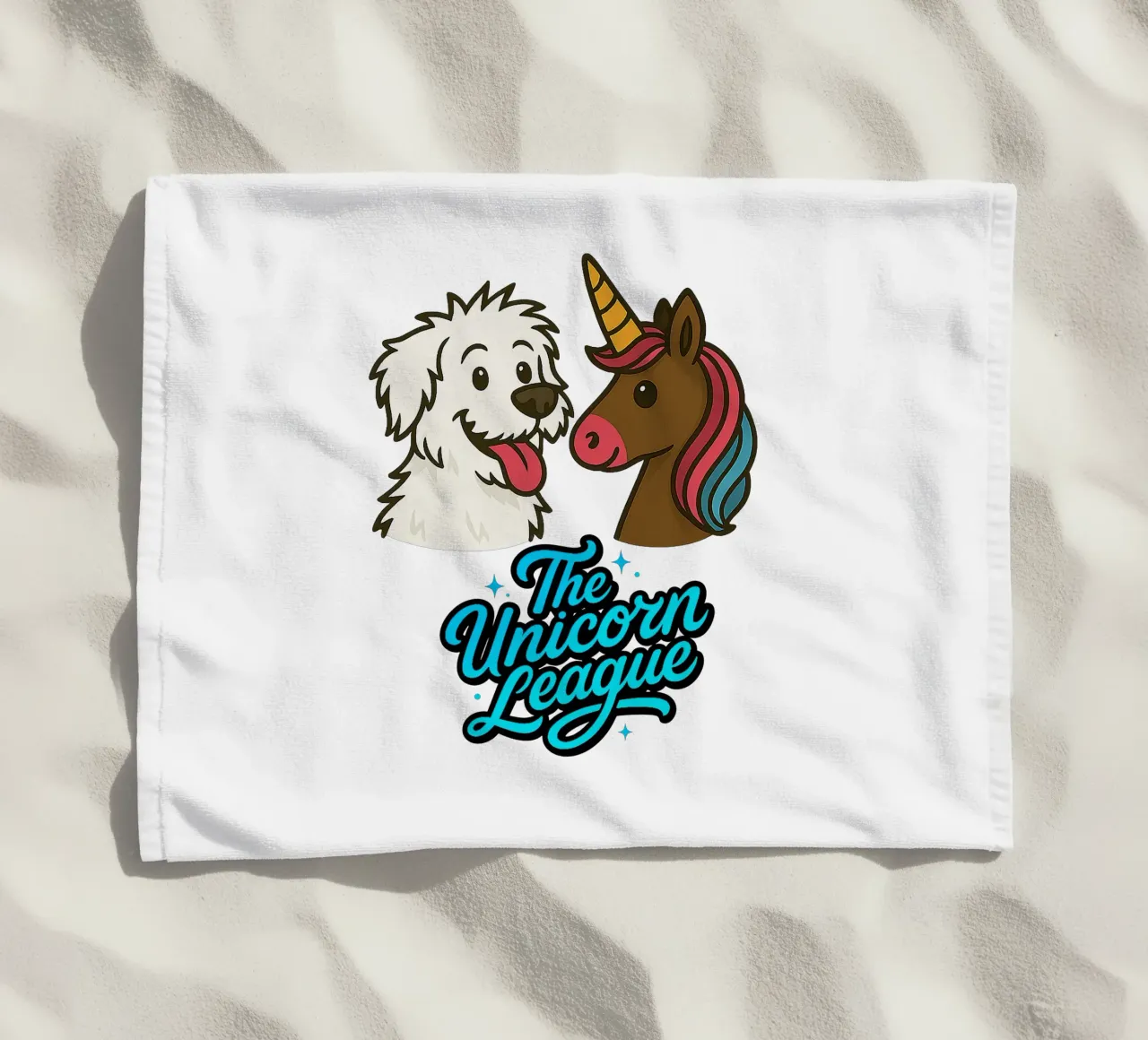 THE UNICORN LEAGUE - The Puppy telo mare da Vintage Van Gogh