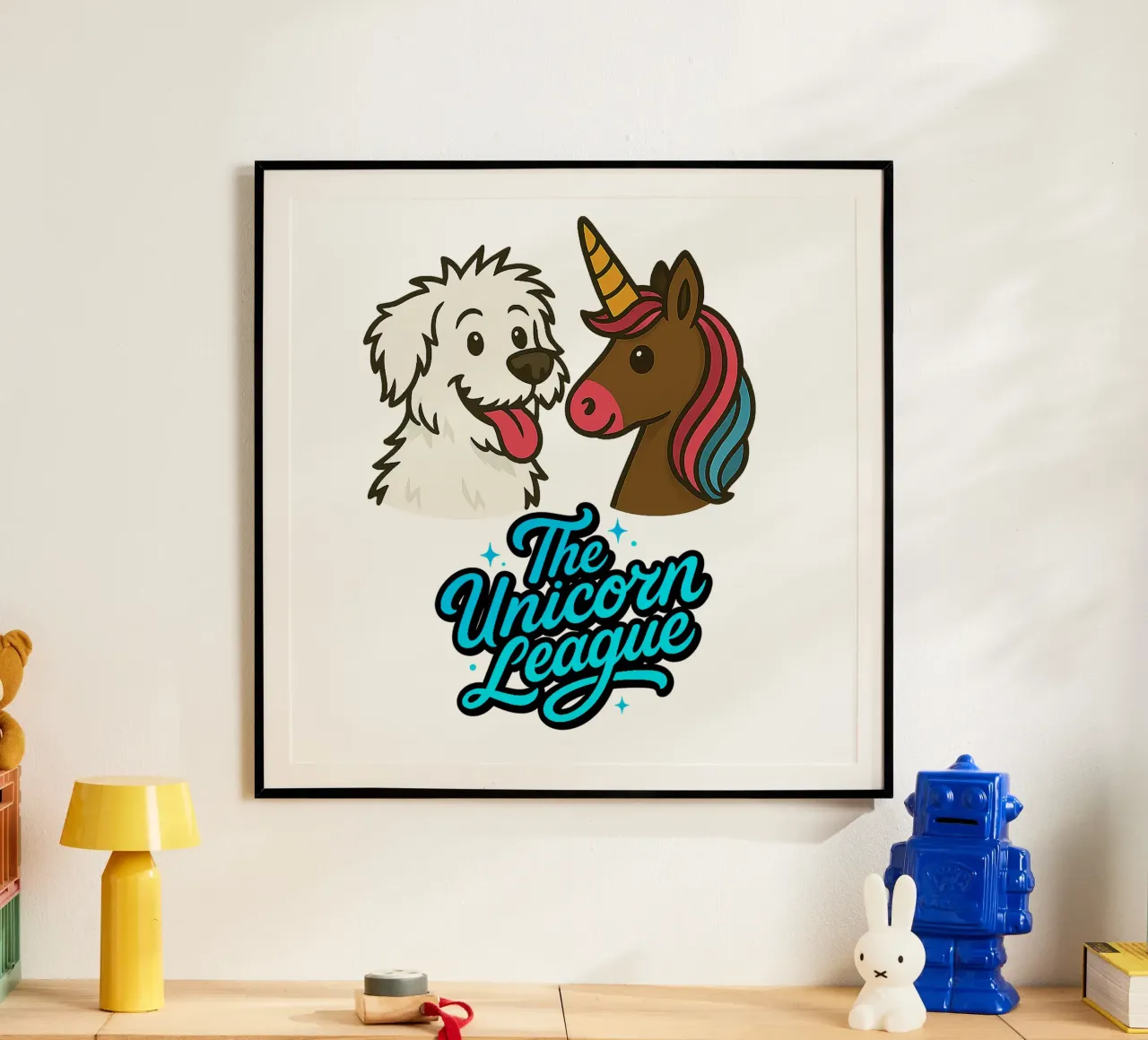 THE UNICORN LEAGUE - The Puppy carta hahnemühle da Vintage Van Gogh